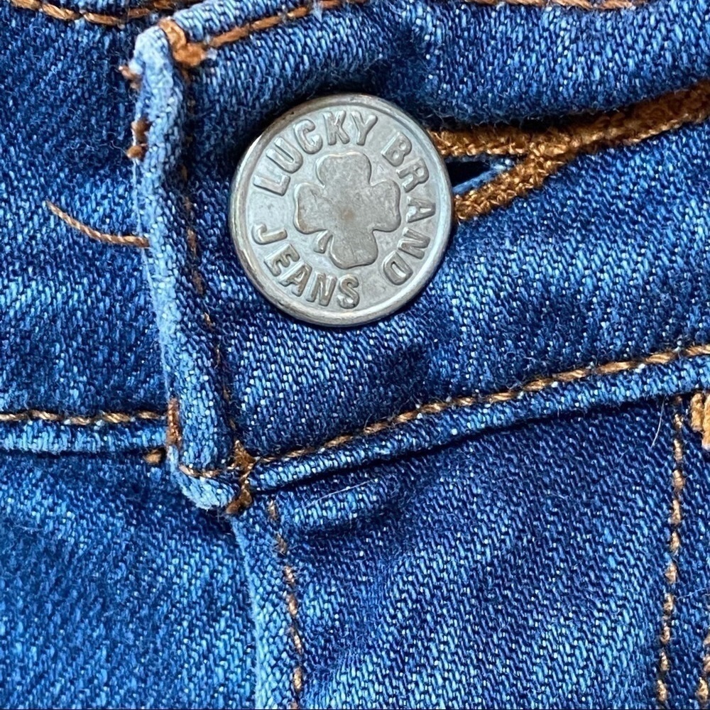 Lucky Brand Sofia Boot Mid Rise Ankle Jeans Size 14/32 - Picture 10 of 16